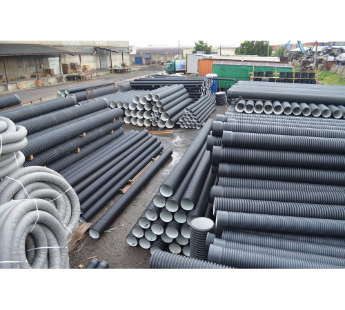 Гофрированная труба SN6 250/218 6м с раструбом