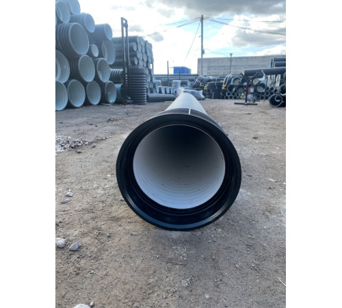Гофрированная труба SN6 315/271 6м с раструбом