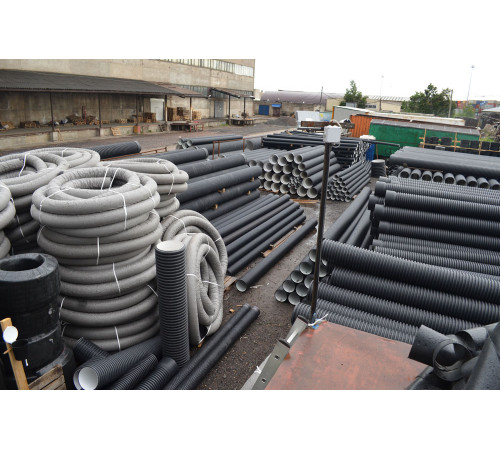 Гофрированная труба SN6 315/271 6м с раструбом